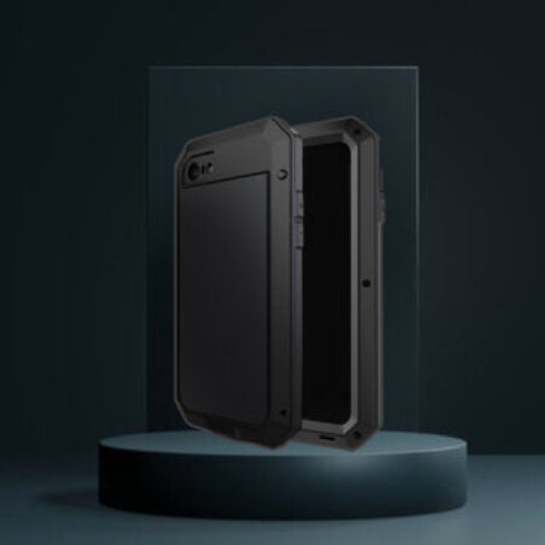 Reptåligt iPhone-skyddsfodral med perfekt passform