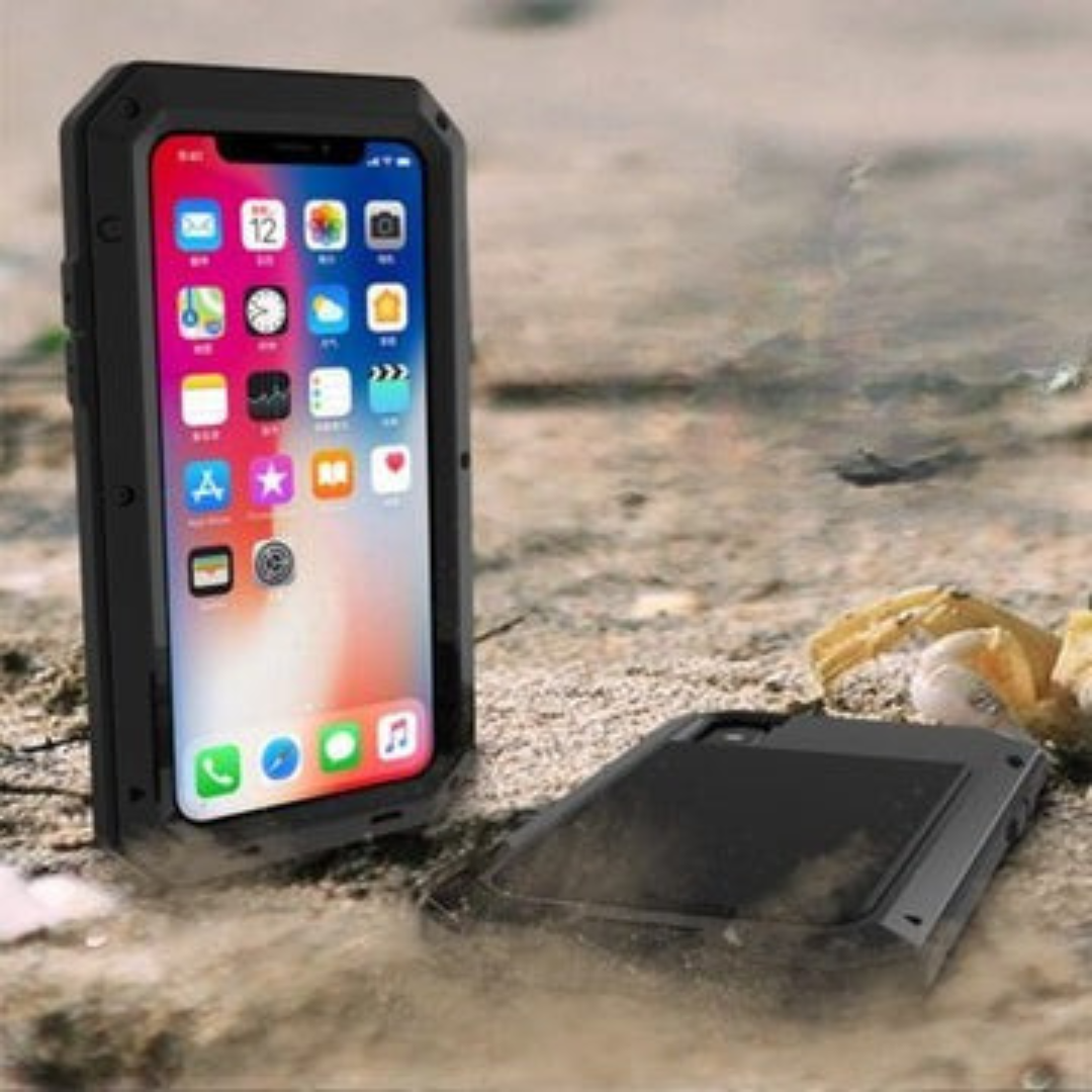Reptåligt iPhone-skyddsfodral med perfekt passform