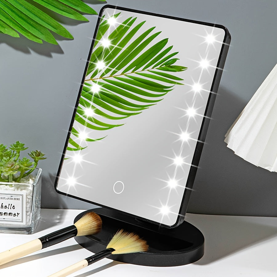 LED Sminkspegel med Justerbar Touchbelysning