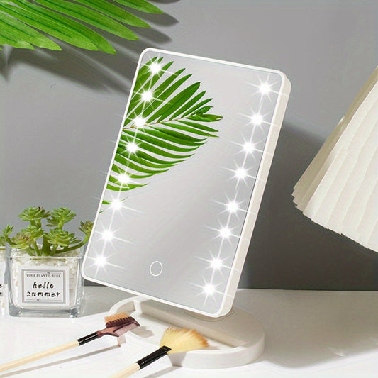 LED Makeup Spejl med Justerbar Touch-Belysning