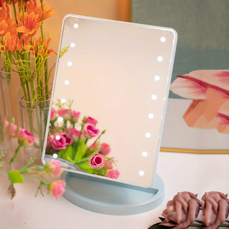 LED Sminkspegel med Justerbar Touchbelysning