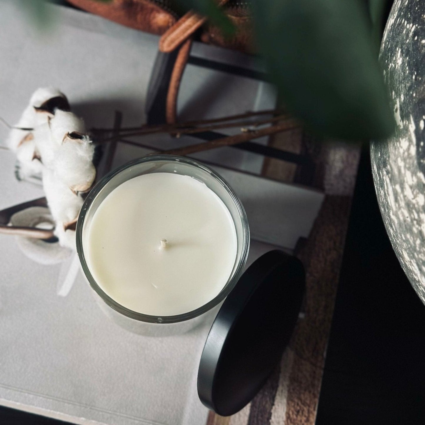 Duftlys Voks Smelter med Sandalwood - Langvarig Afslapning