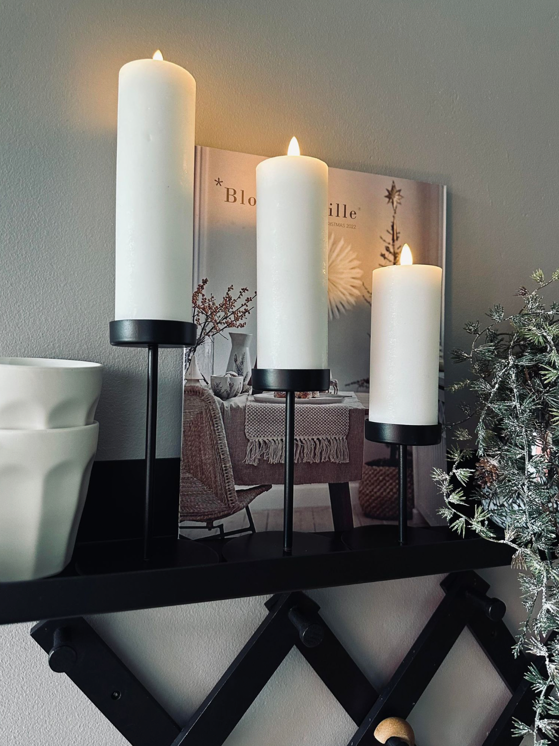 Minimalistiske Lysestager i Metal til Stilfuld Indretning