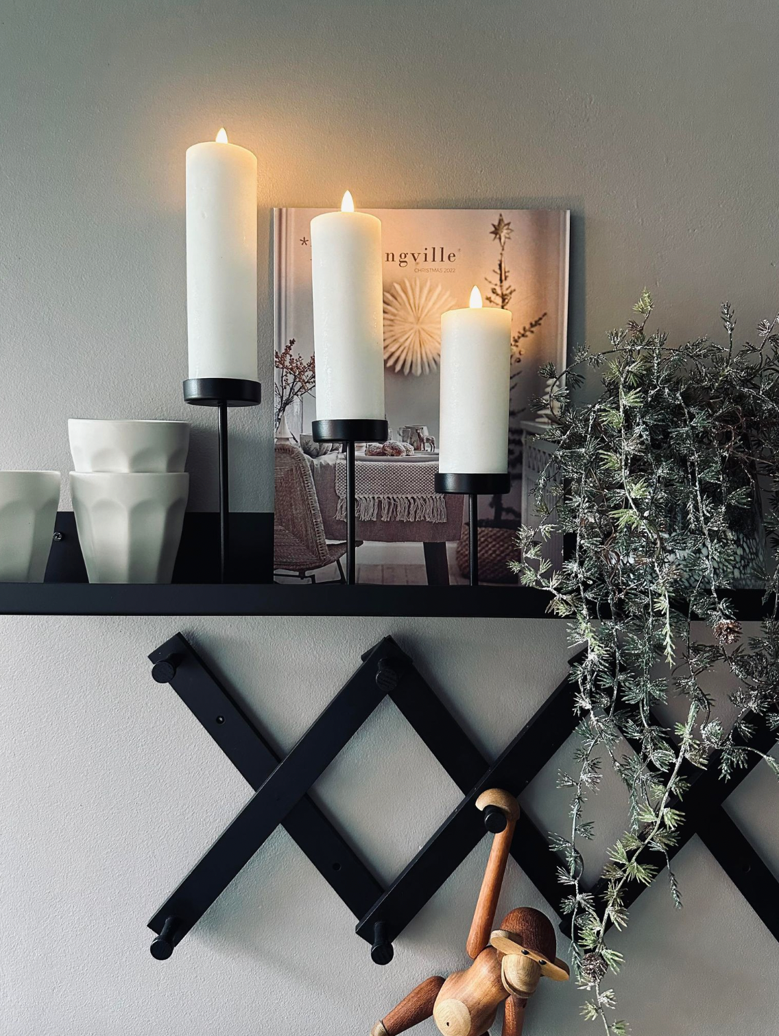 Minimalistiske Lysestager i Metal til Stilfuld Indretning