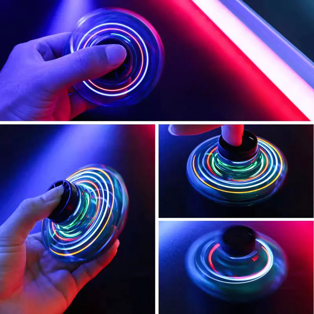 LED Flygande Leksaker, Handstyrd Spinner Flygande Spel