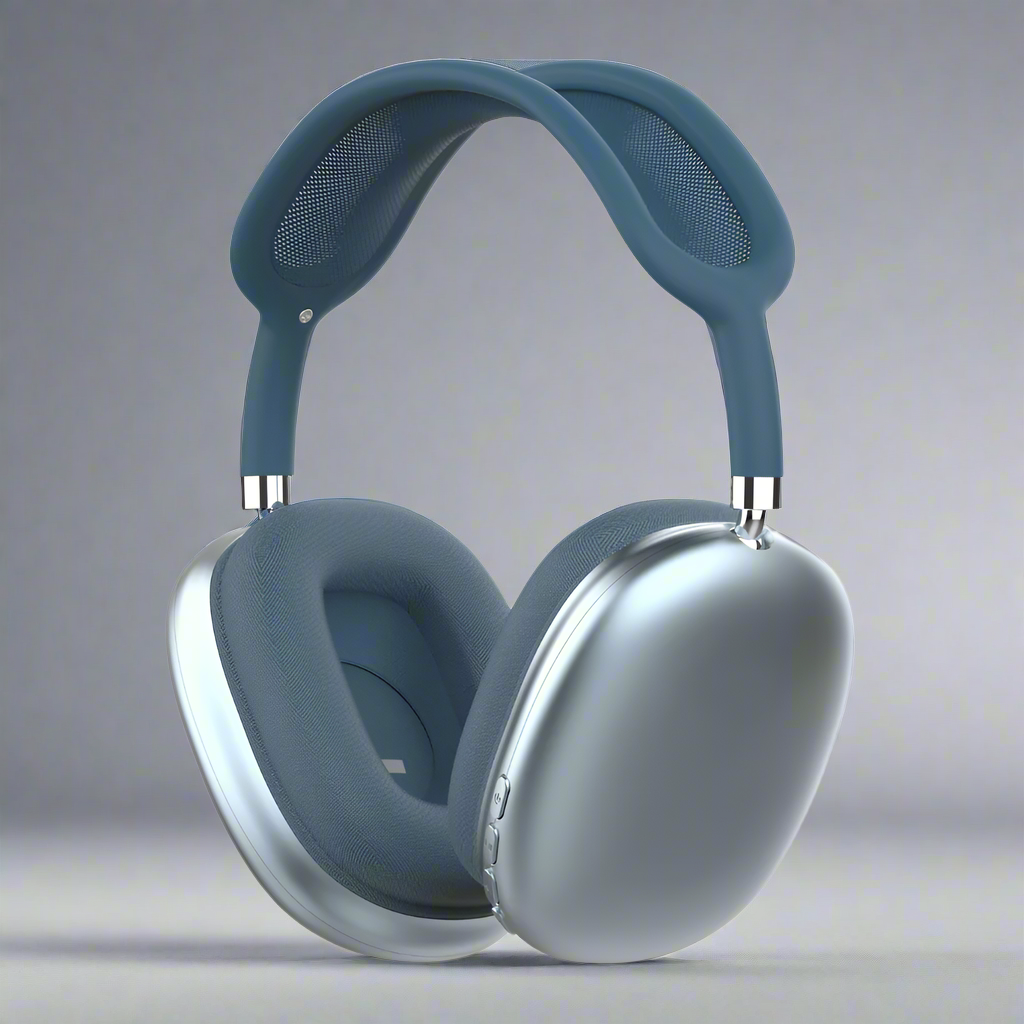 Trådlösa over-ear-hörlurar med brusreducering och bekväm passform