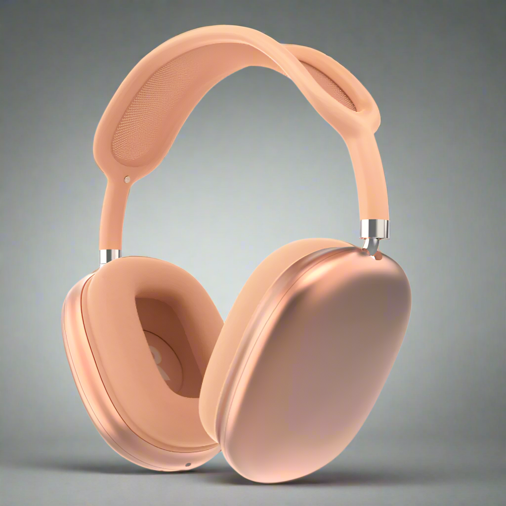 Trådlösa over-ear-hörlurar med brusreducering och bekväm passform