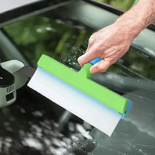 Effektiv Fönsterputsare med Silikonblad och Ergonomiskt Grepp