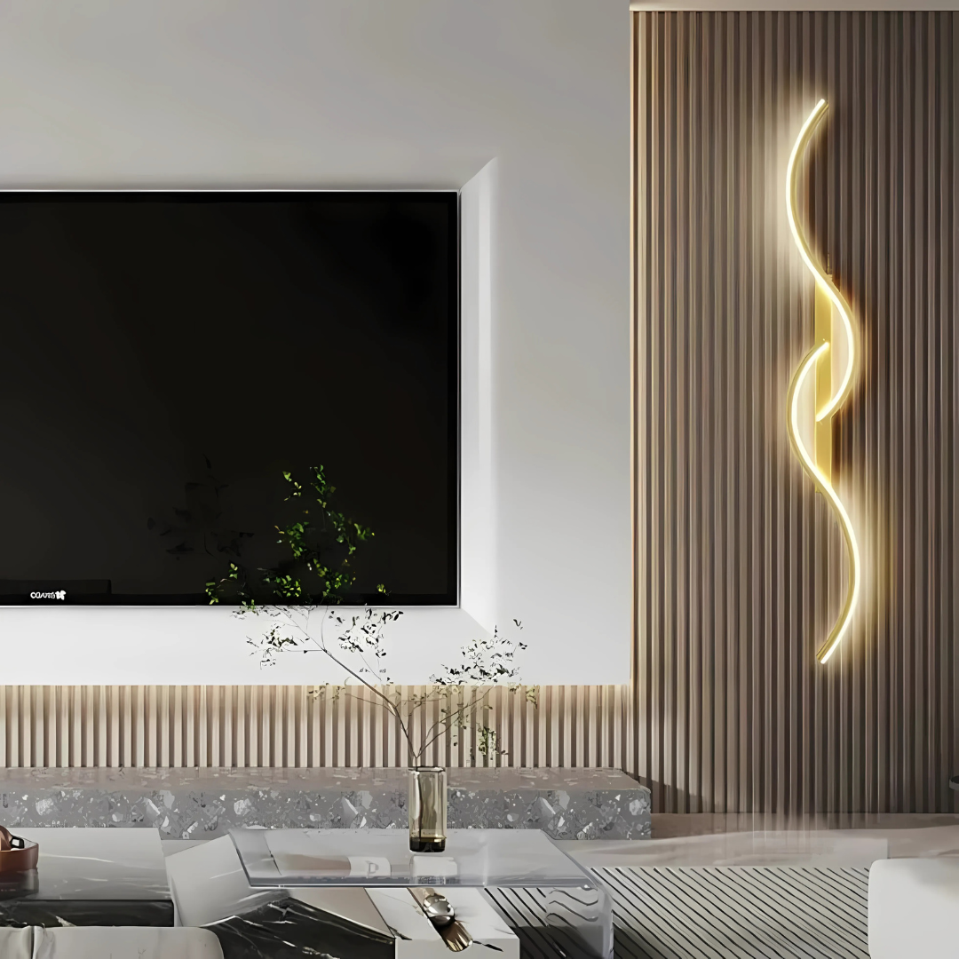 Moderne LED Væglampe med Justerbar Lysstyrke