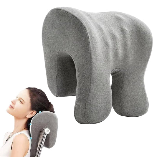 Ergonomisk nackstödkudde med massage för kontorsstol