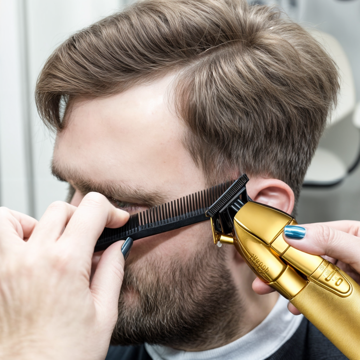 Professionel trimmer til præcise hårklipninger