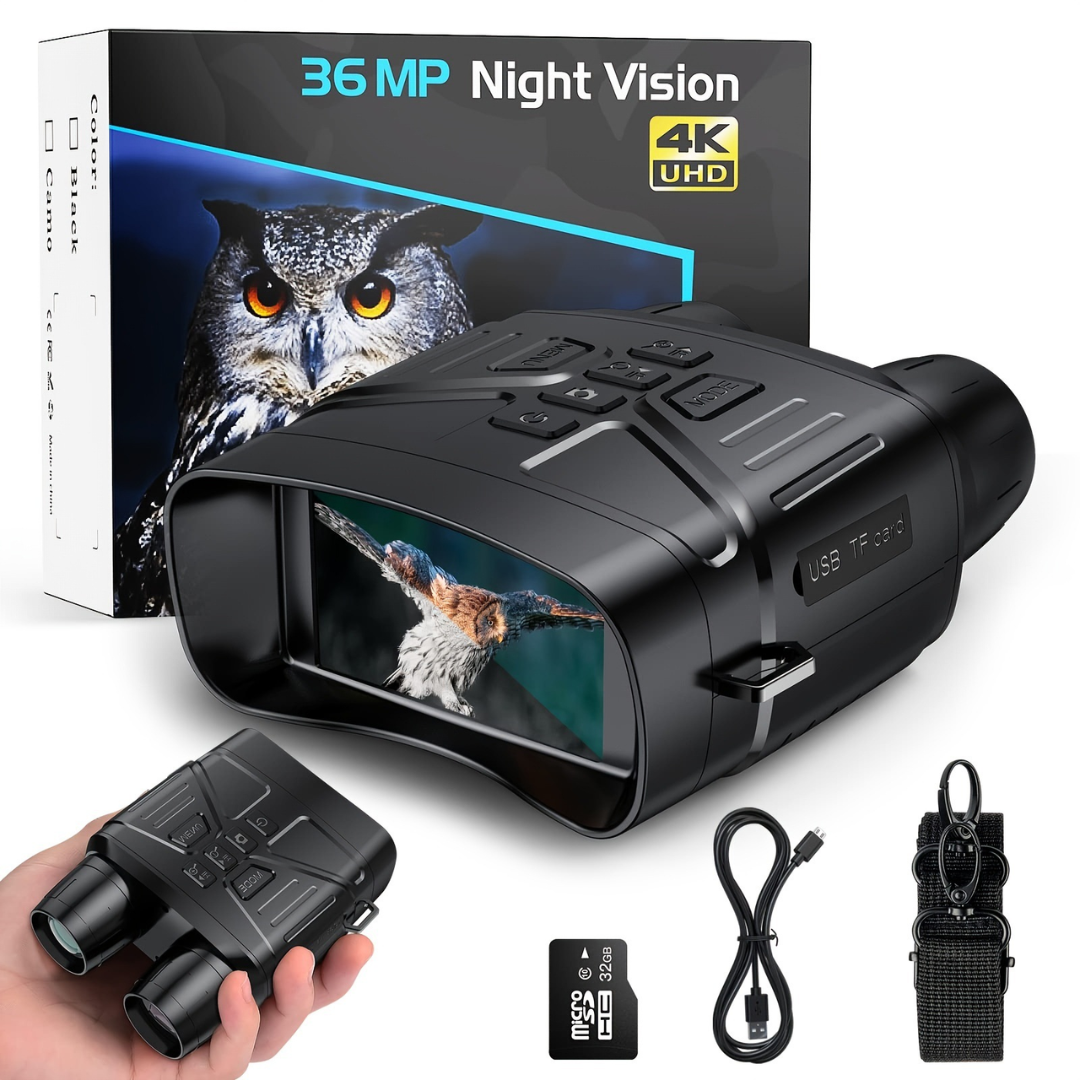 Barnkamera med nattfunktion - HD Video & 32 GB minne