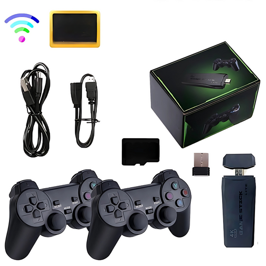 Trådløs Retro Konsol med 10.000 Spil og 4K Grafik