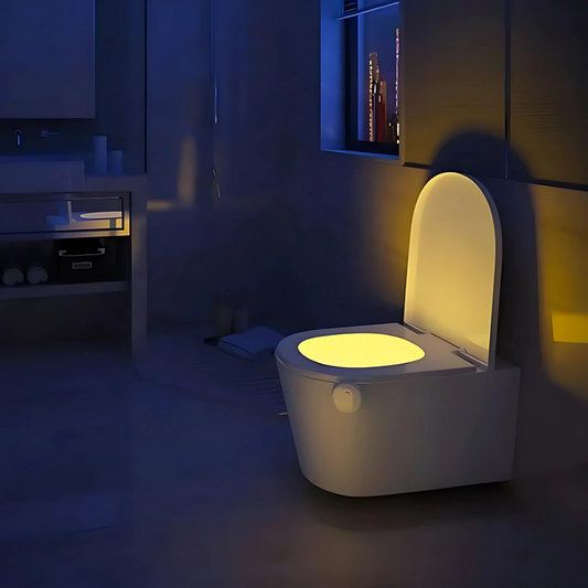 Rörelsesensor LED-lampa för Toalett – Automatisk Nattlampa