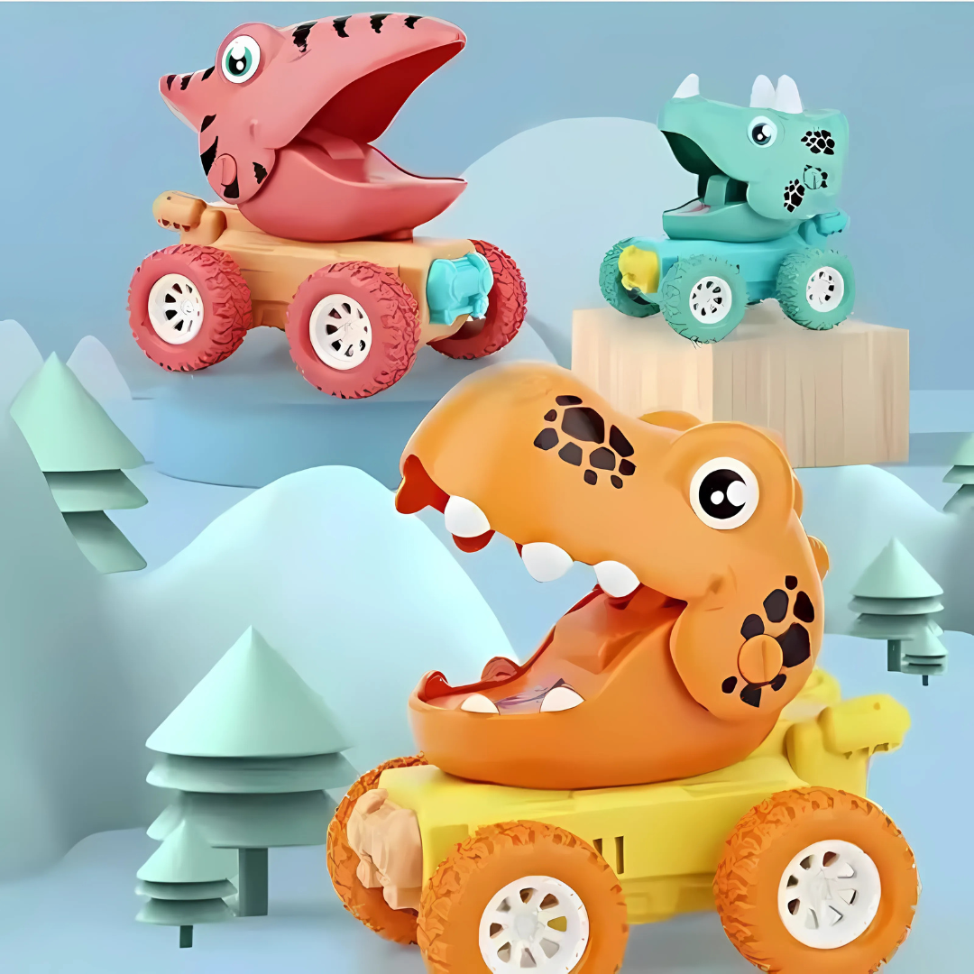 Dinosaur Monster Truck Set för Barn - Fantasifull Lek