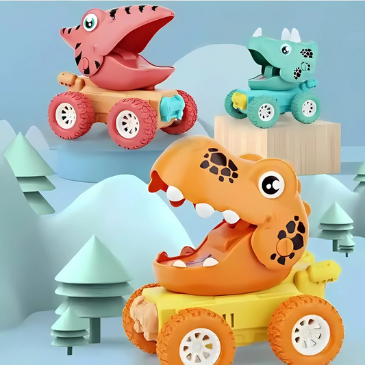 Dinosaur Monster Truck Set för Barn - Fantasifull Lek