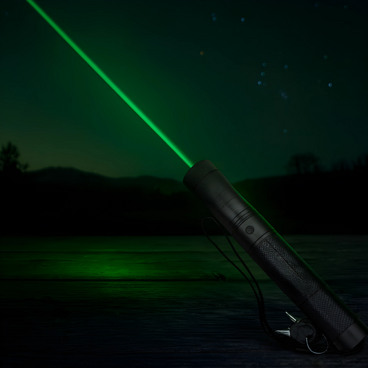 Justerbar Grøn Laserpeger i Holdbar Aluminium