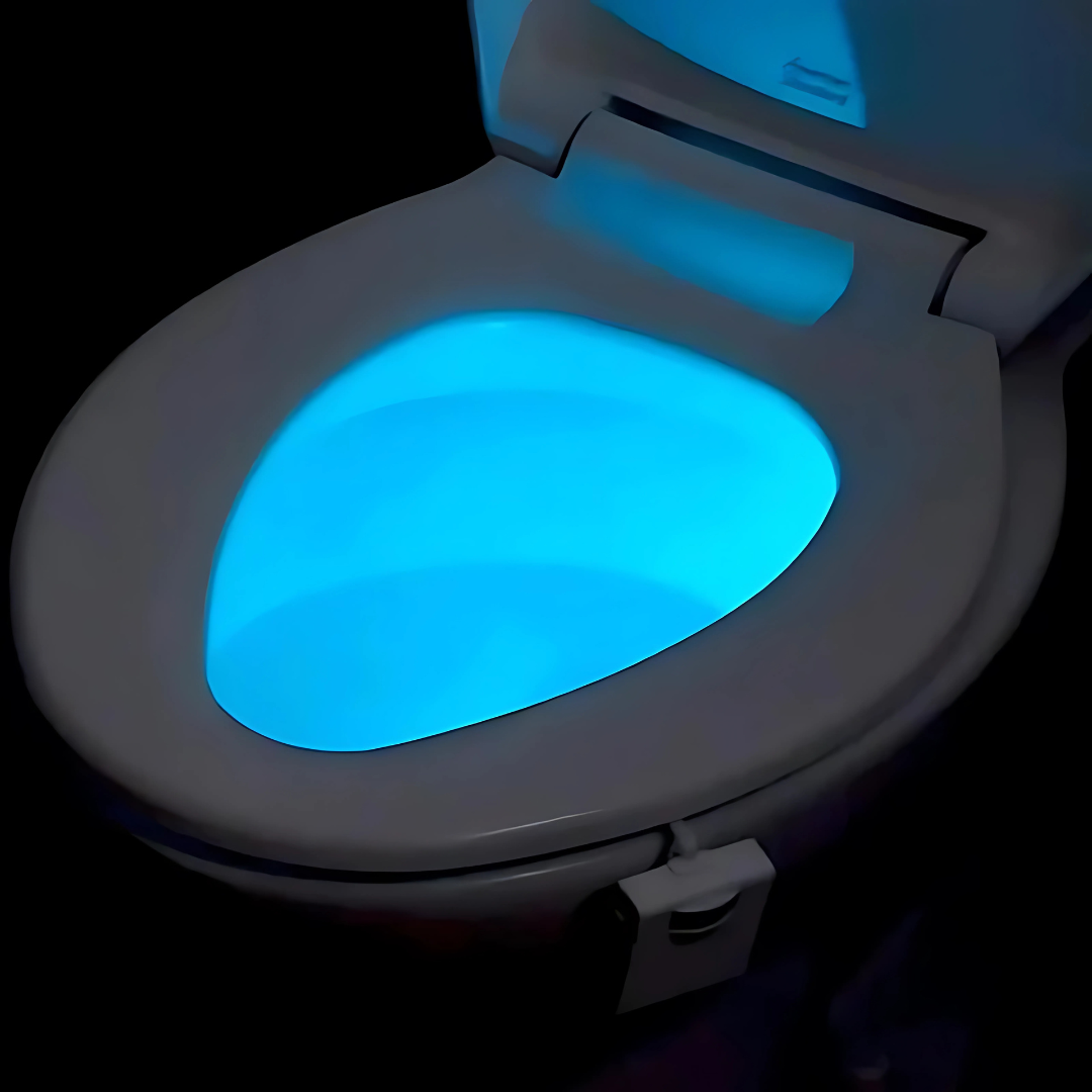 Bevægelsessensor LED Lys til Toilet – Automatisk Natlys