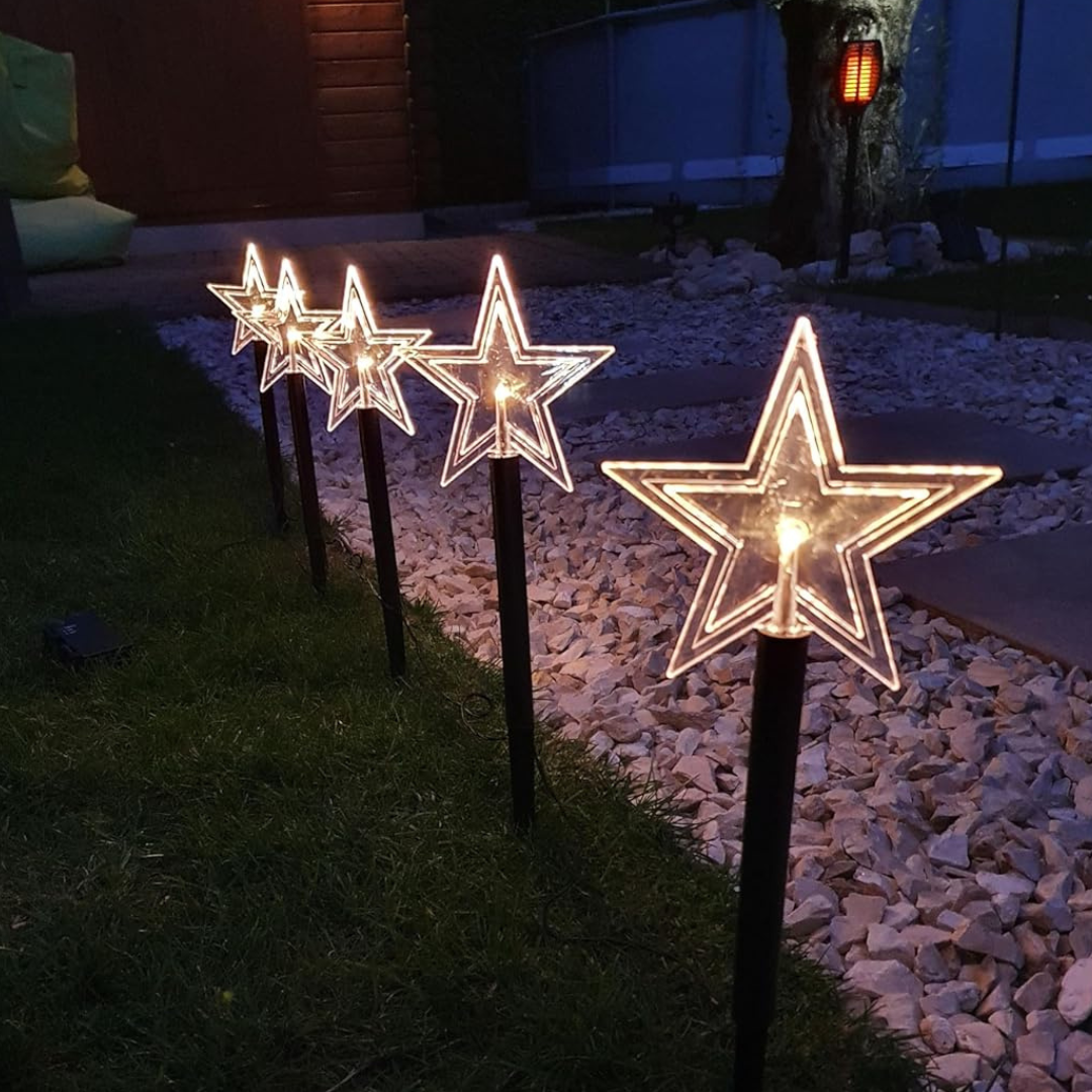 Stjernelamper til Haven - Skab Magisk Julestemning Udendørs