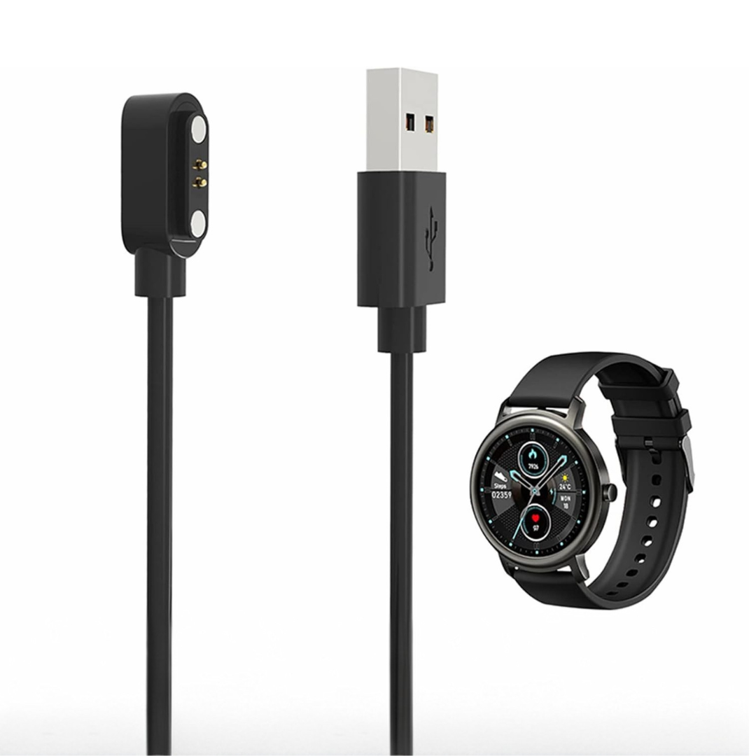 Magnetisk USB Opladerkabel til Smartwatch - Hurtig & Sikker