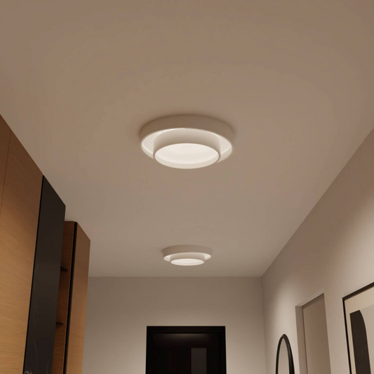 Moderne Loftlampe i Metal med Stilrent Design