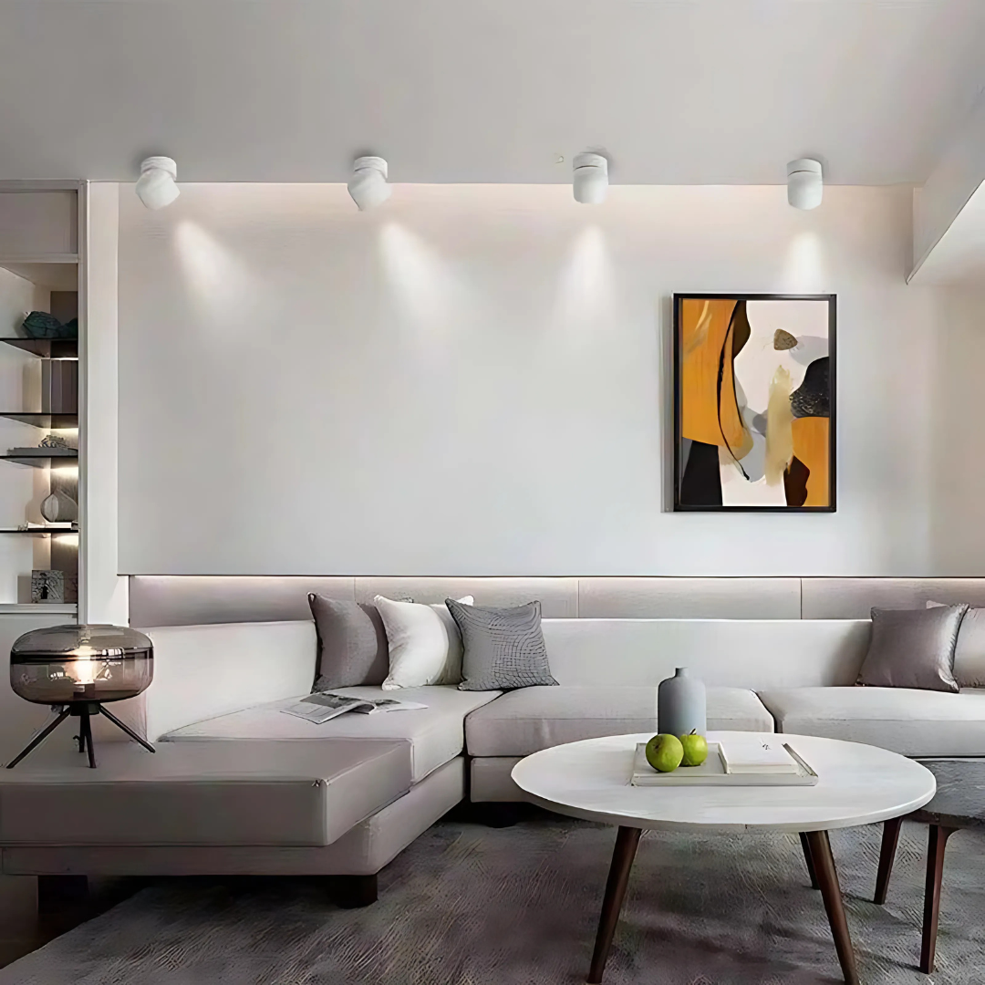 Justerbar LED Loftspot i Aluminium – Perfekt Lysstyring