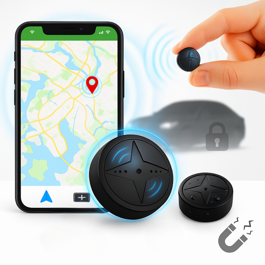Effektiv GPS Tracker til Køretøjer med Magnetisk Montering