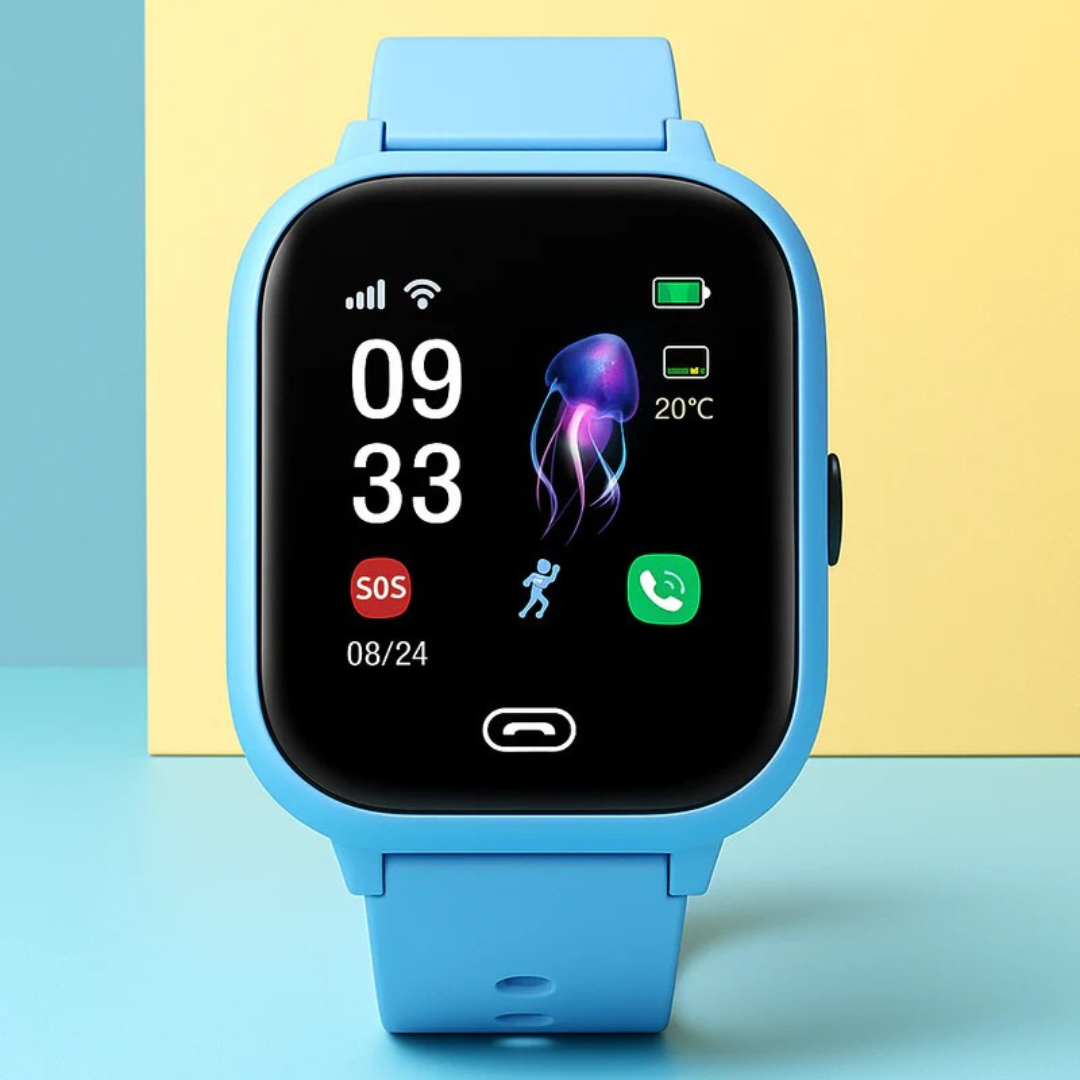 Barnvänlig GPS Smartwatch med Vattentät Säkerhet