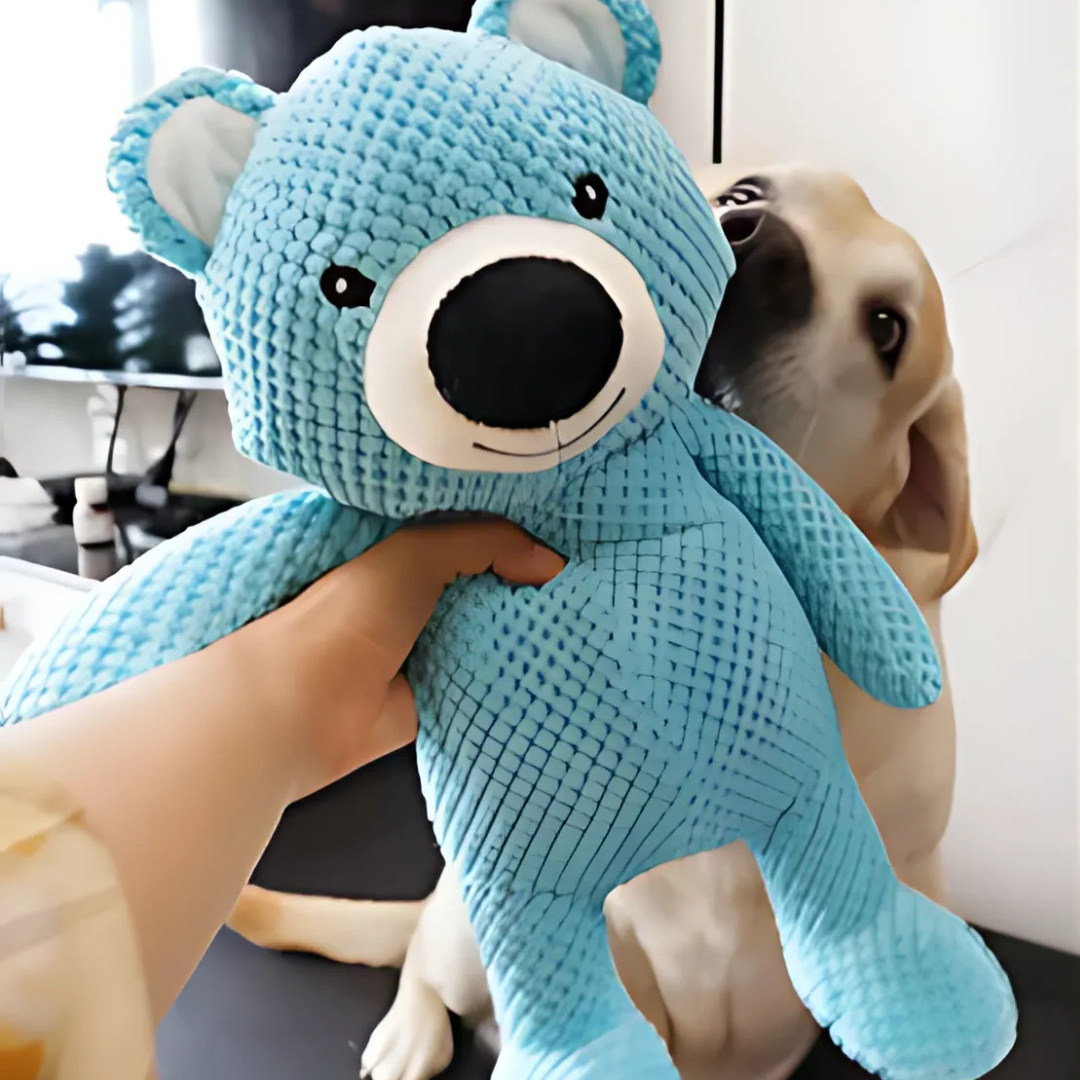 Hållbar Hundtoy i Starkt Tyg för Tandvård
