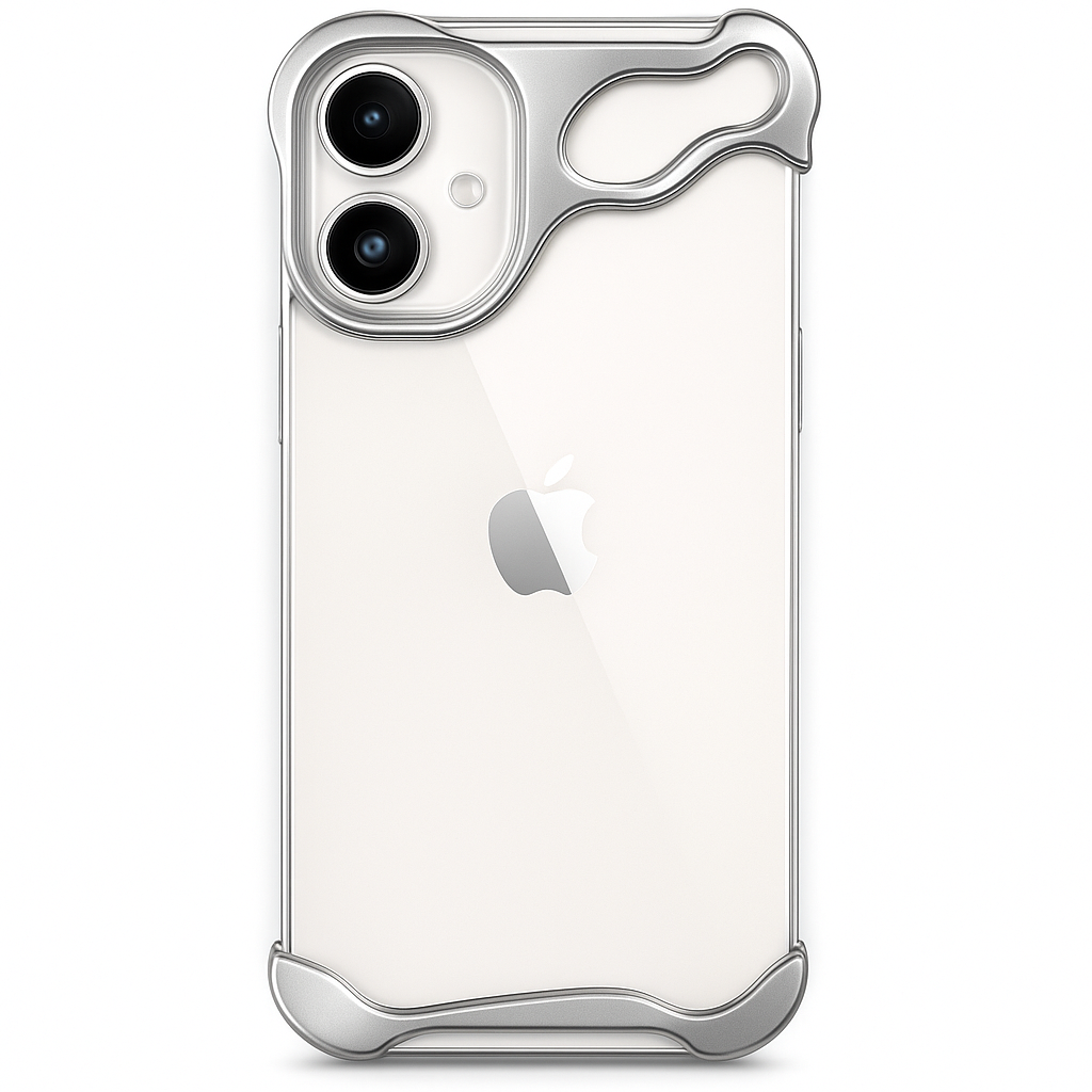 Smal smartphoneficka med minimalistisk design