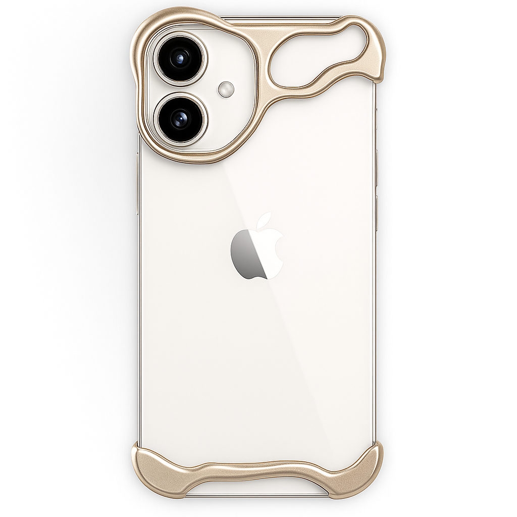 Smal smartphoneficka med minimalistisk design