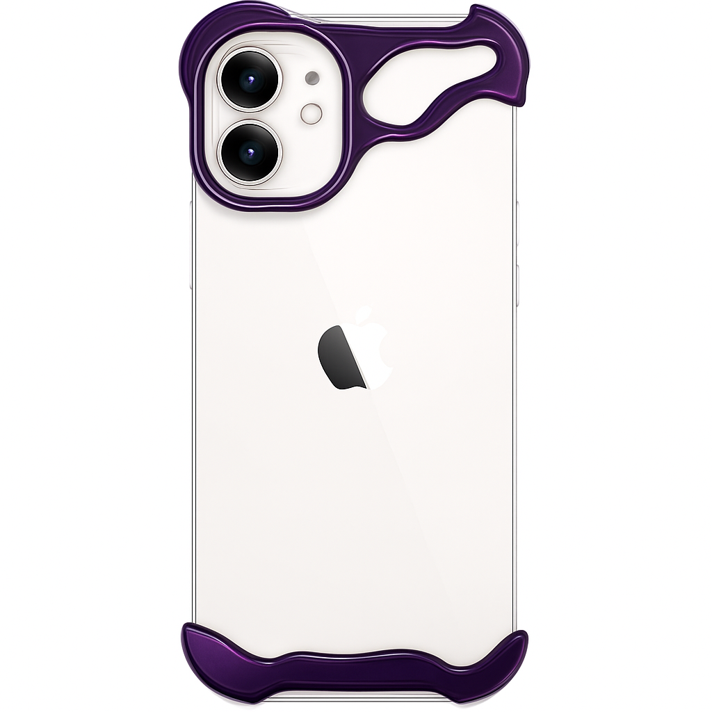 Smal smartphoneficka med minimalistisk design
