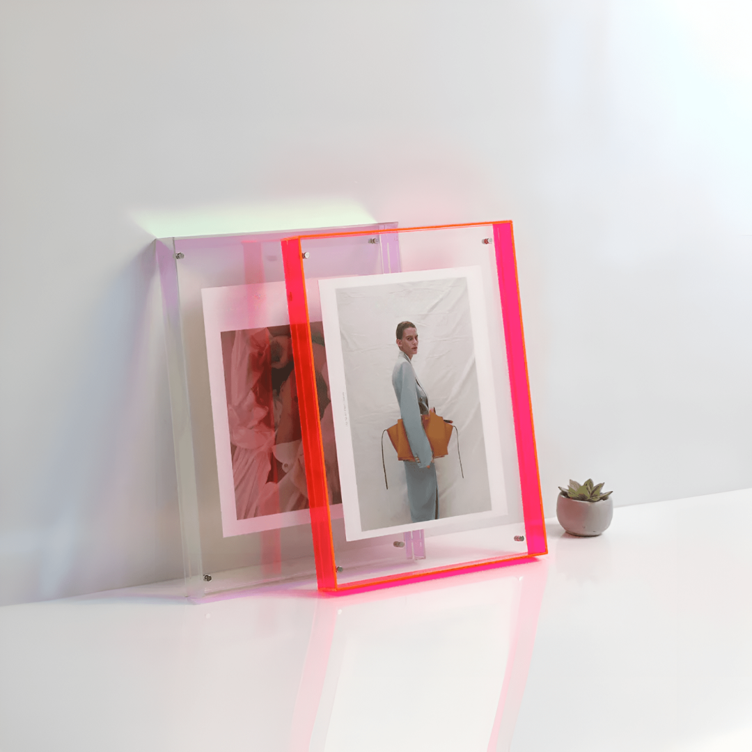 Stilfuldt Akrylramme til Moderne Indretning - Minimalistisk