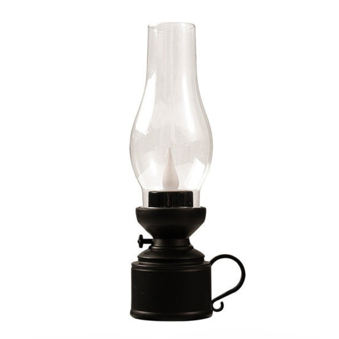 Vintage LED Bordlampe – Skab Hygge og Nostalgisk Stemning