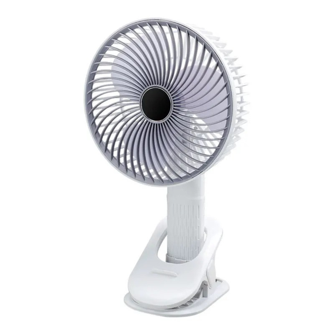 Bærbar 4-i-1 Ventilator med Klips for Fleksibel Køling