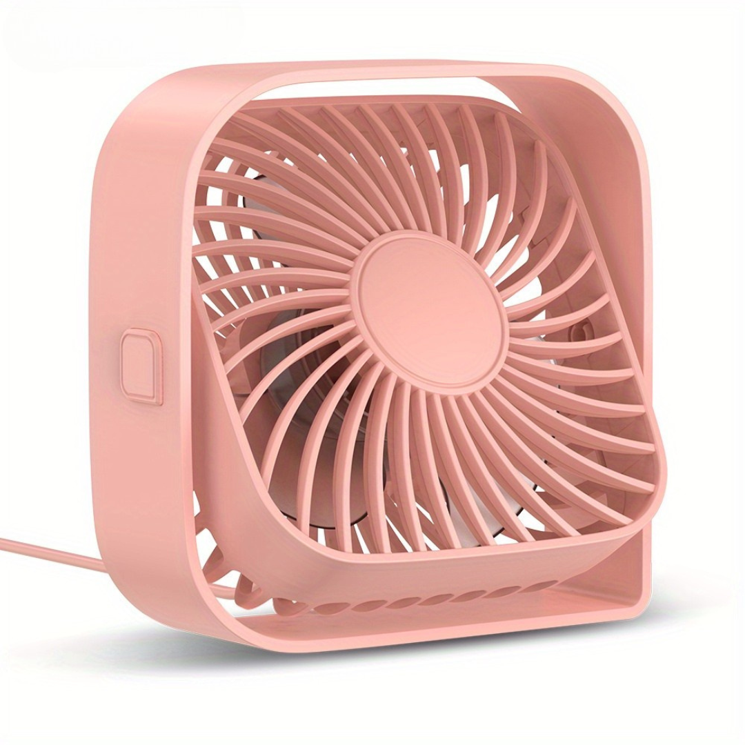 Støjsvag USB Bordventilator med 360° Rotation