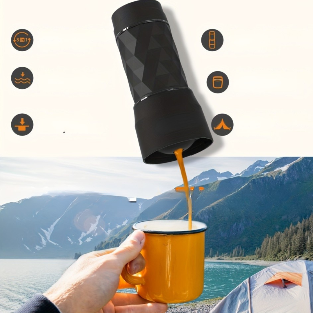 Bärbar Kaffebryggare - Njut av Nybryggt Kaffe Överallt utan Ström