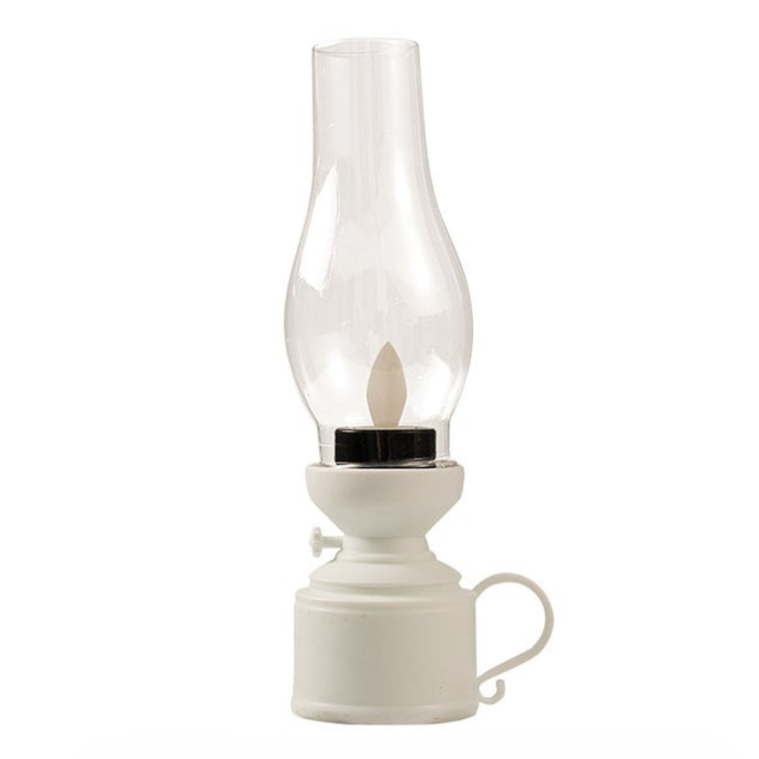 Vintage LED Bordlampe – Skab Hygge og Nostalgisk Stemning