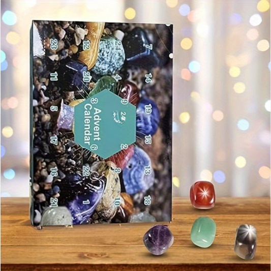 Geologisk julkalender för barn – Lär dig och lek med stenar