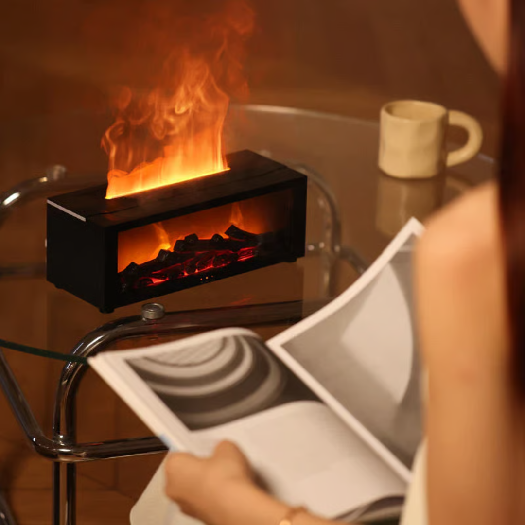 Luftfuktare med Flamme Mist-teknik
