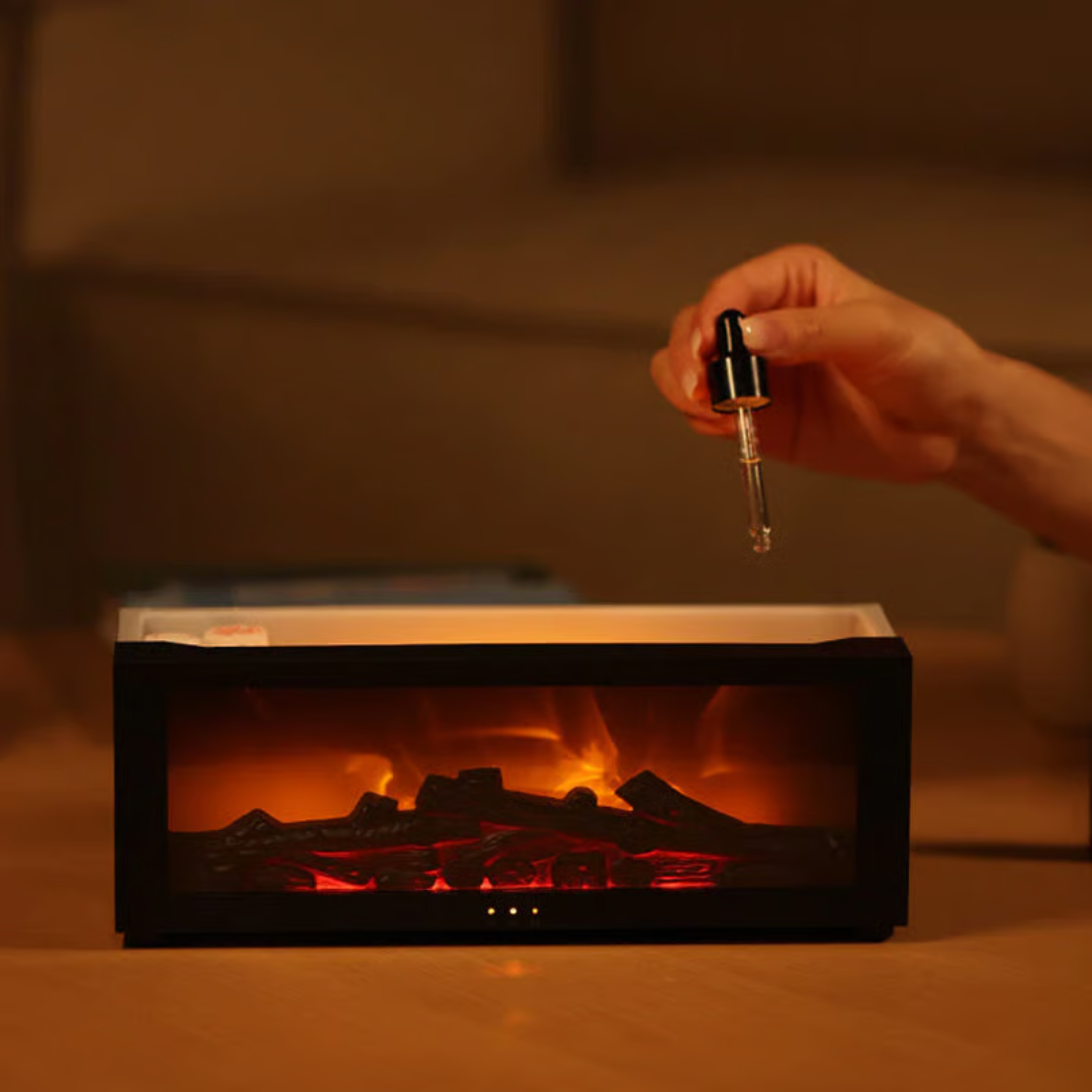 Luftfuktare med Flamme Mist-teknik