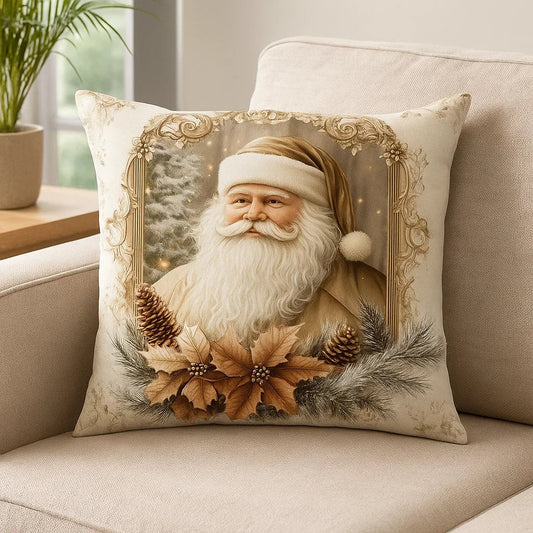 Julepudebetræk med Elegante Motiver til Sofa & Senge