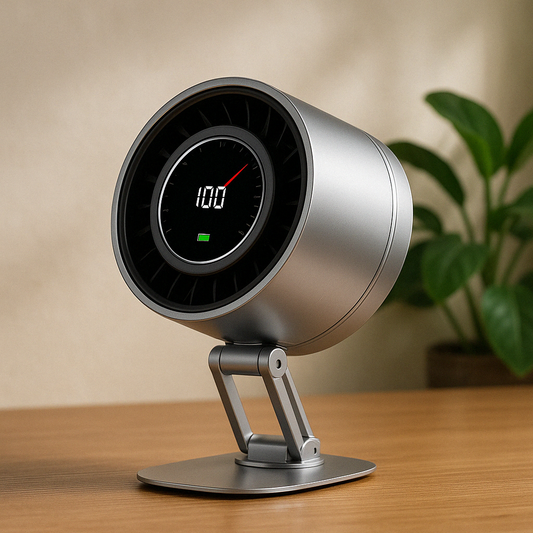 Ultra-stille digitalt display bladløse ventilator