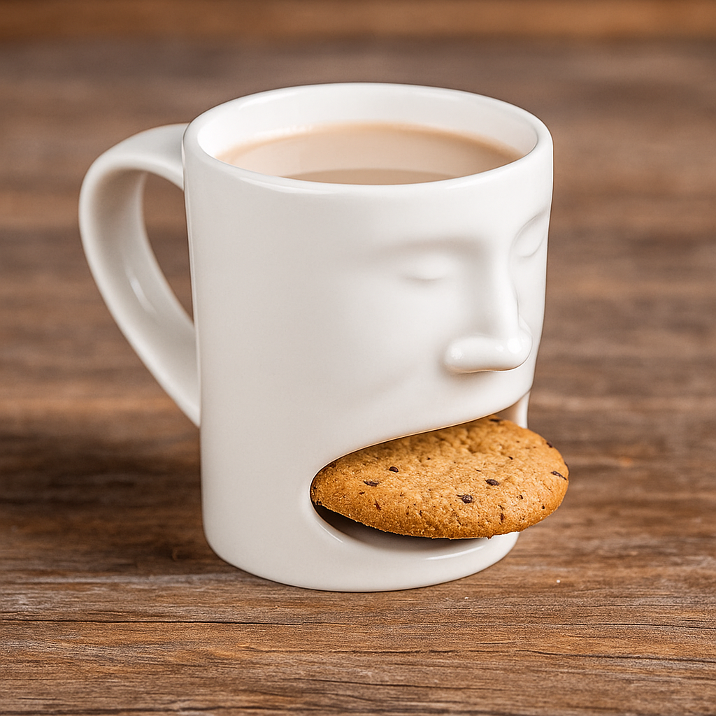 Mug with Biscuit Holder