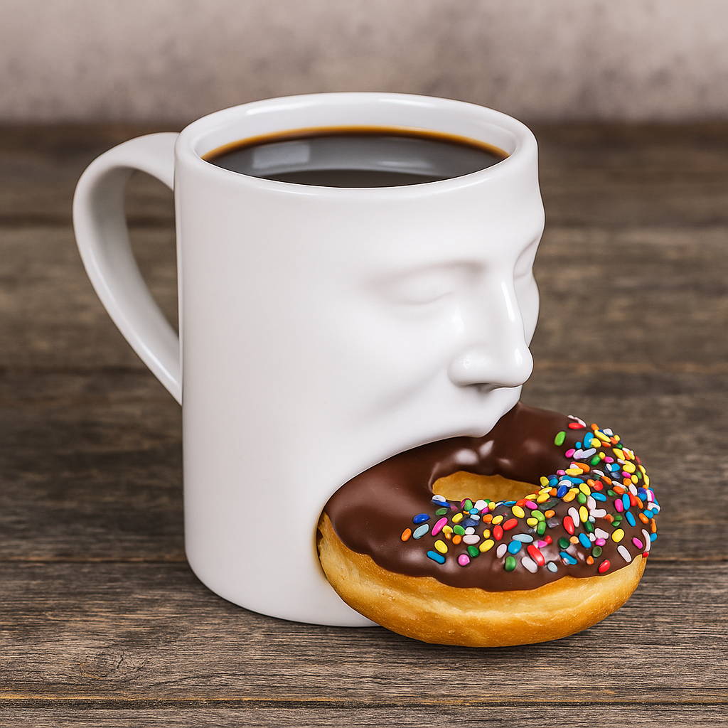 Mug with Biscuit Holder