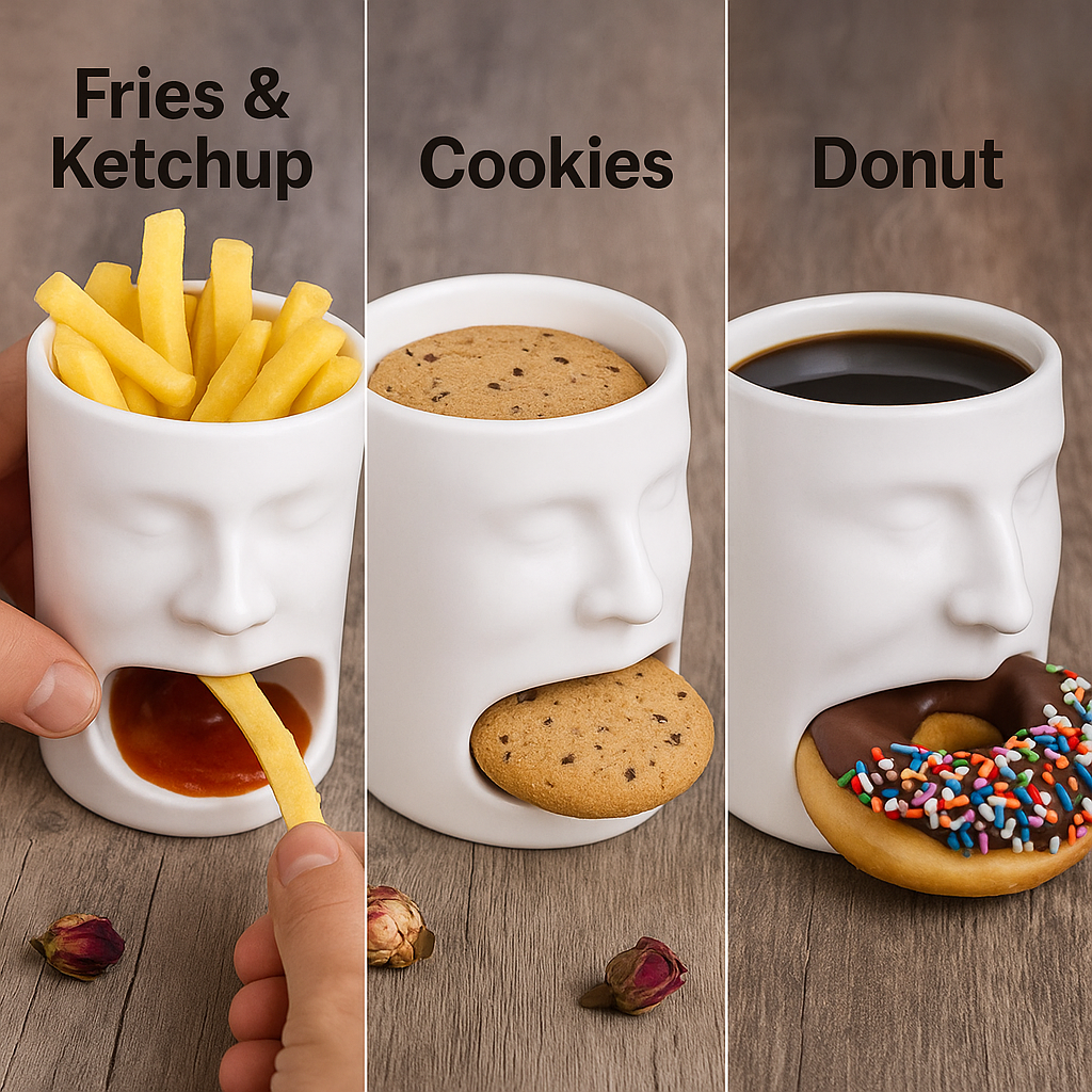 Mug with Biscuit Holder