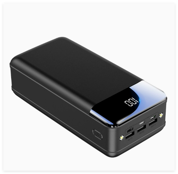 Kraftfull Powerbank med 50 000 mAh – Snabb Laddning för Alla Dina Enheter