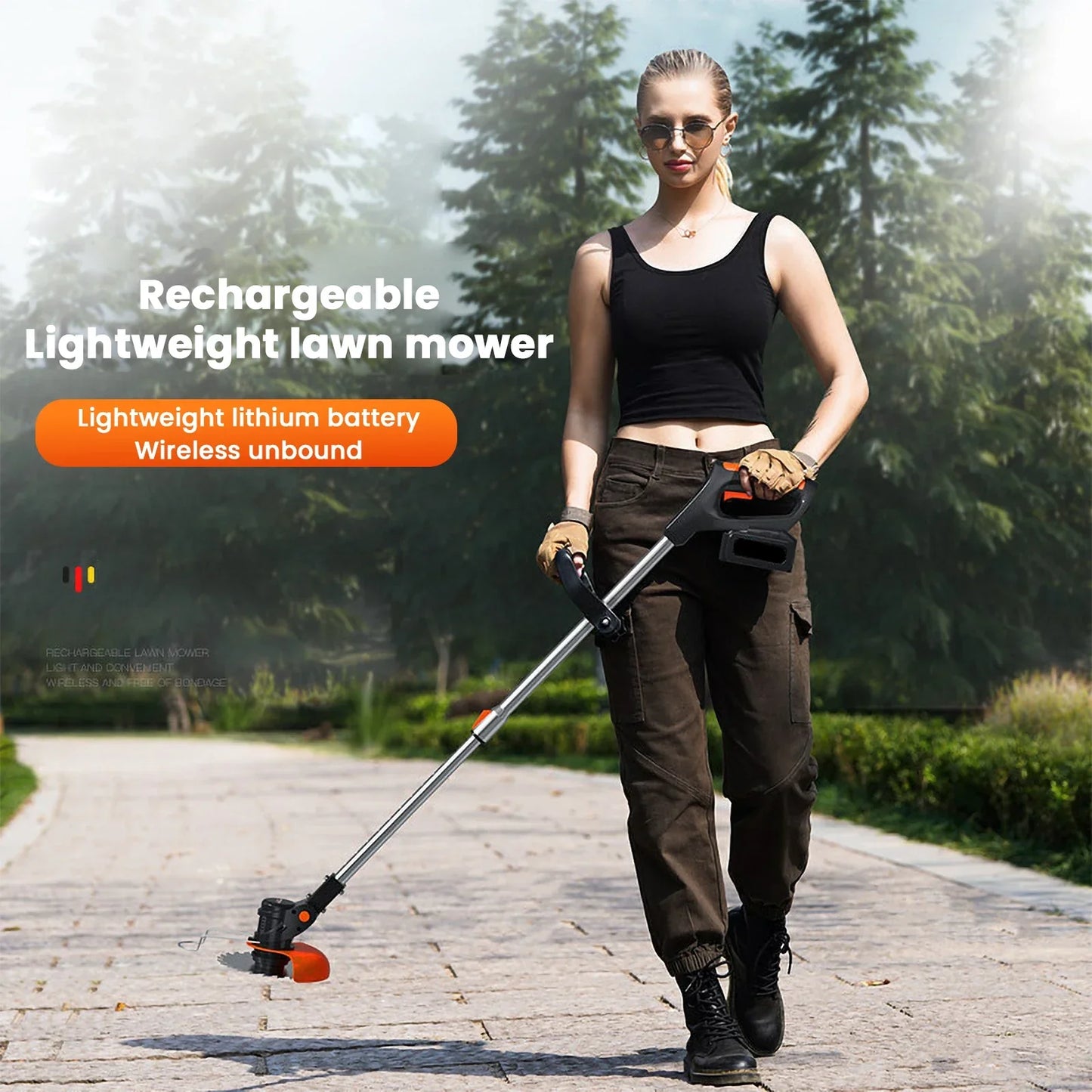 Gräs Trimmer Pro S - Effektiv Gräsklippare