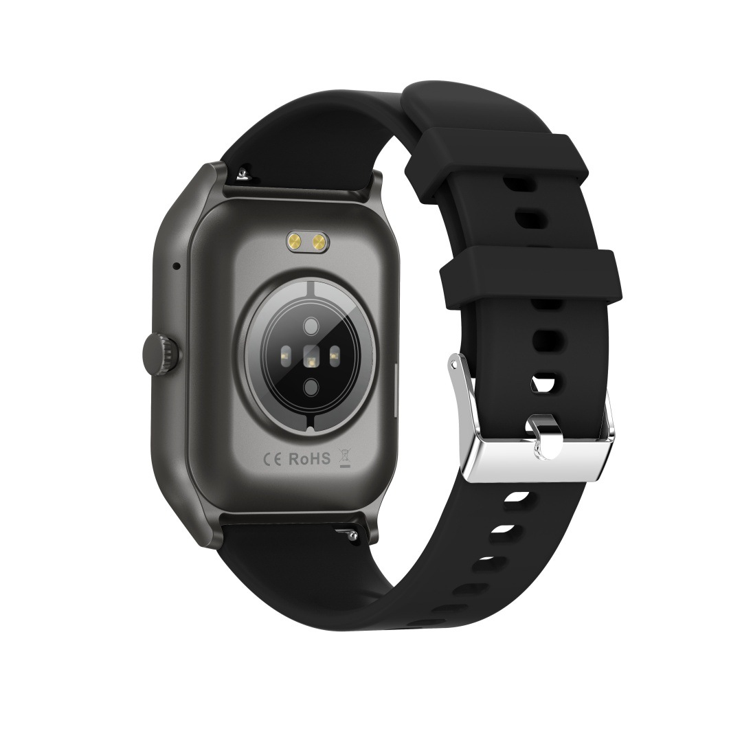 Smartwatch med stor skärm och avancerad hälsoövervakning