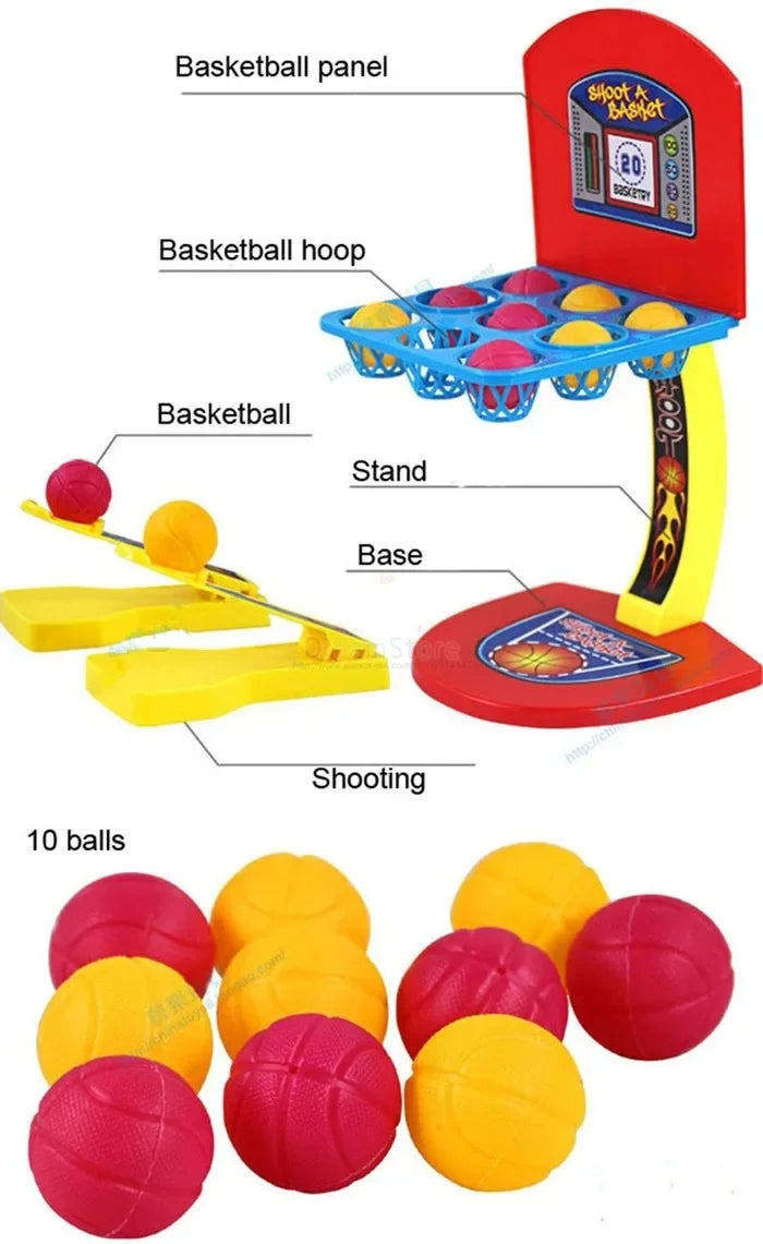 Mini Basketball Spil – Sjov Indendørs Aktivitet for Alle Aldre